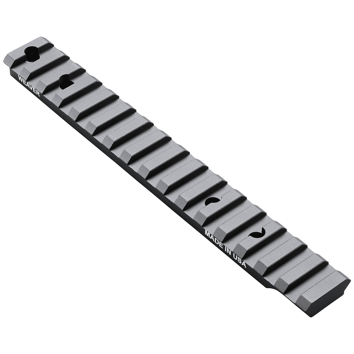 Weaver 99505 Extended Multi-Slot Picatinny Base Black Anodized for Remington 783 Long Action