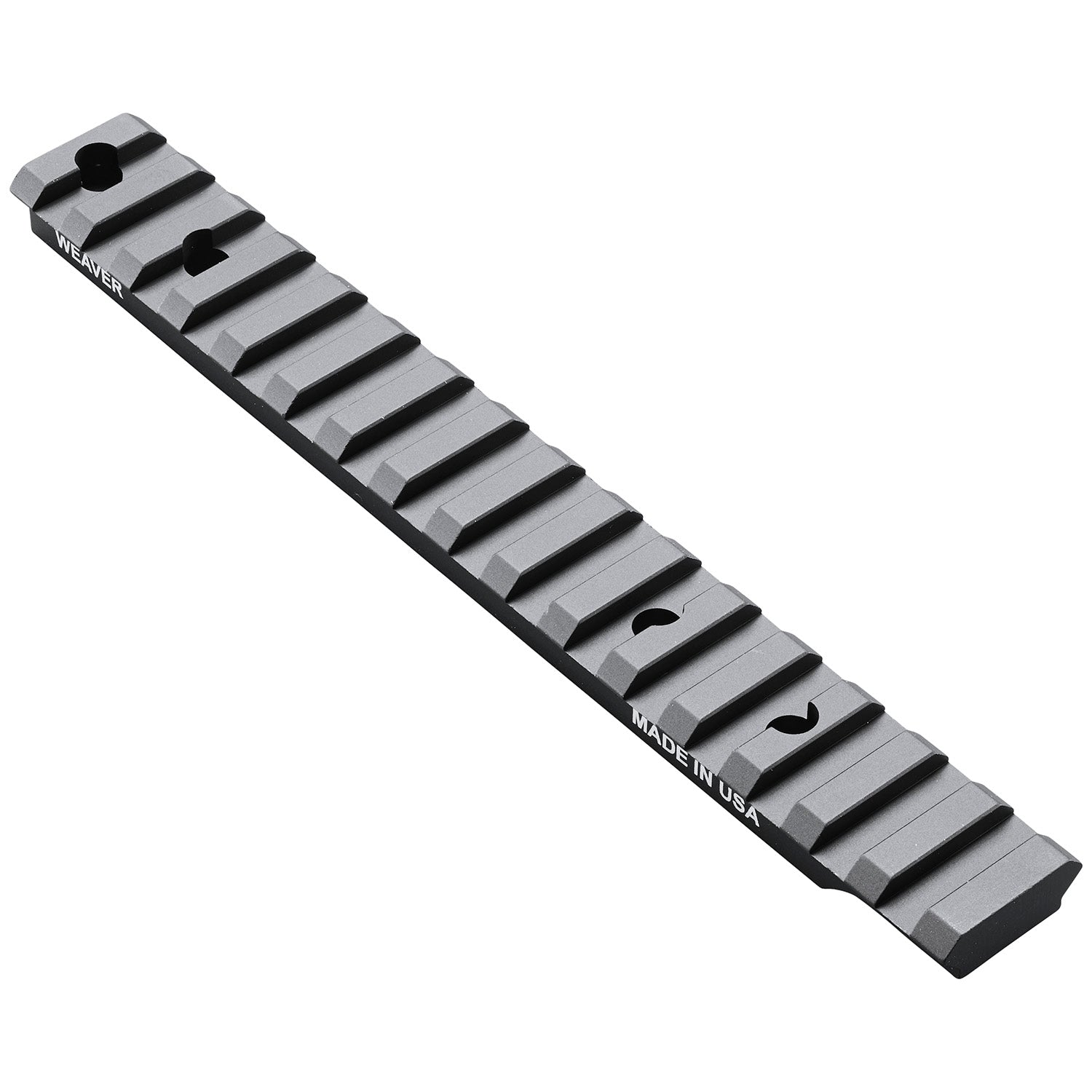 Weaver 99505 Extended Multi-Slot Picatinny Base Black Anodized for Remington 783 Long Action