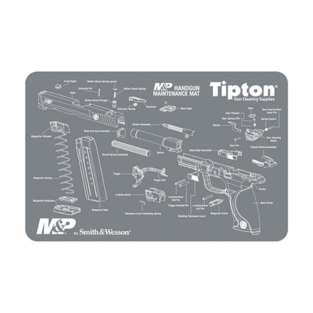 Tipton Maintenance Mat 11"x17" S&W M&P Grey