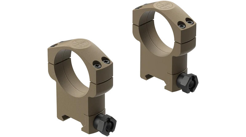 Leupold Mark 4 35mm Super High Aluminum Scope Rings, FDE