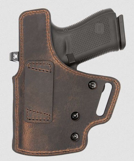 Versacarry Defender Alpha OWB Holster Brown/Black Size 1 3.5" Barrel