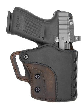 Versacarry Defender Alpha OWB Holster Brown/Black Size 1 4.0" Barrel