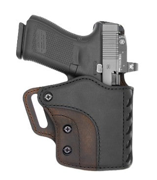 Versacarry Defender Alpha OWB Holster Brown/Black Size 1 4.5" Barrel
