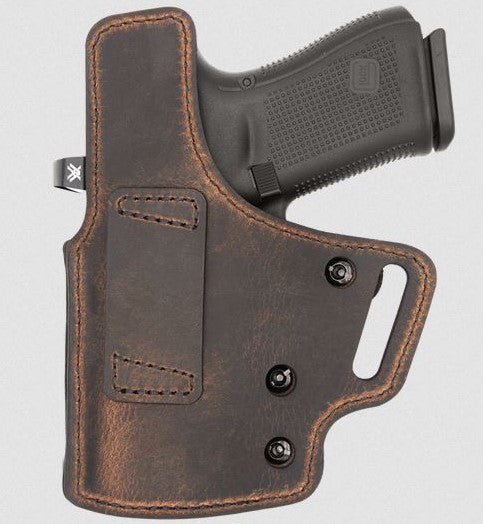 Versacarry Defender Alpha OWB Holster Brown/Black Size 3 4.0" Barrel