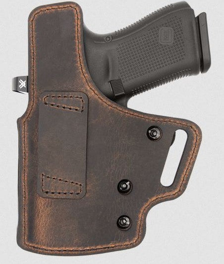 Versacarry Defender Alpha OWB Holster Brown/Black Size 4 3.0" Barrel