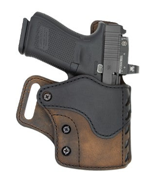 Versacarry Sabre OWB Holster Brown/Black Size 4 3.0" Barrel
