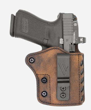 Versacarry Covert Hybrid IWB Holster Poly/Brown Size 1 3.5 Inch Barrel