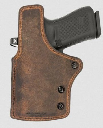 Versacarry Covert Hybrid IWB Holster Poly/Brown Size 4 3.5 Inch Barrel