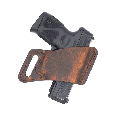 Versacarry Arma OWB Leather Holster, Right Hand - Brown, Size 6