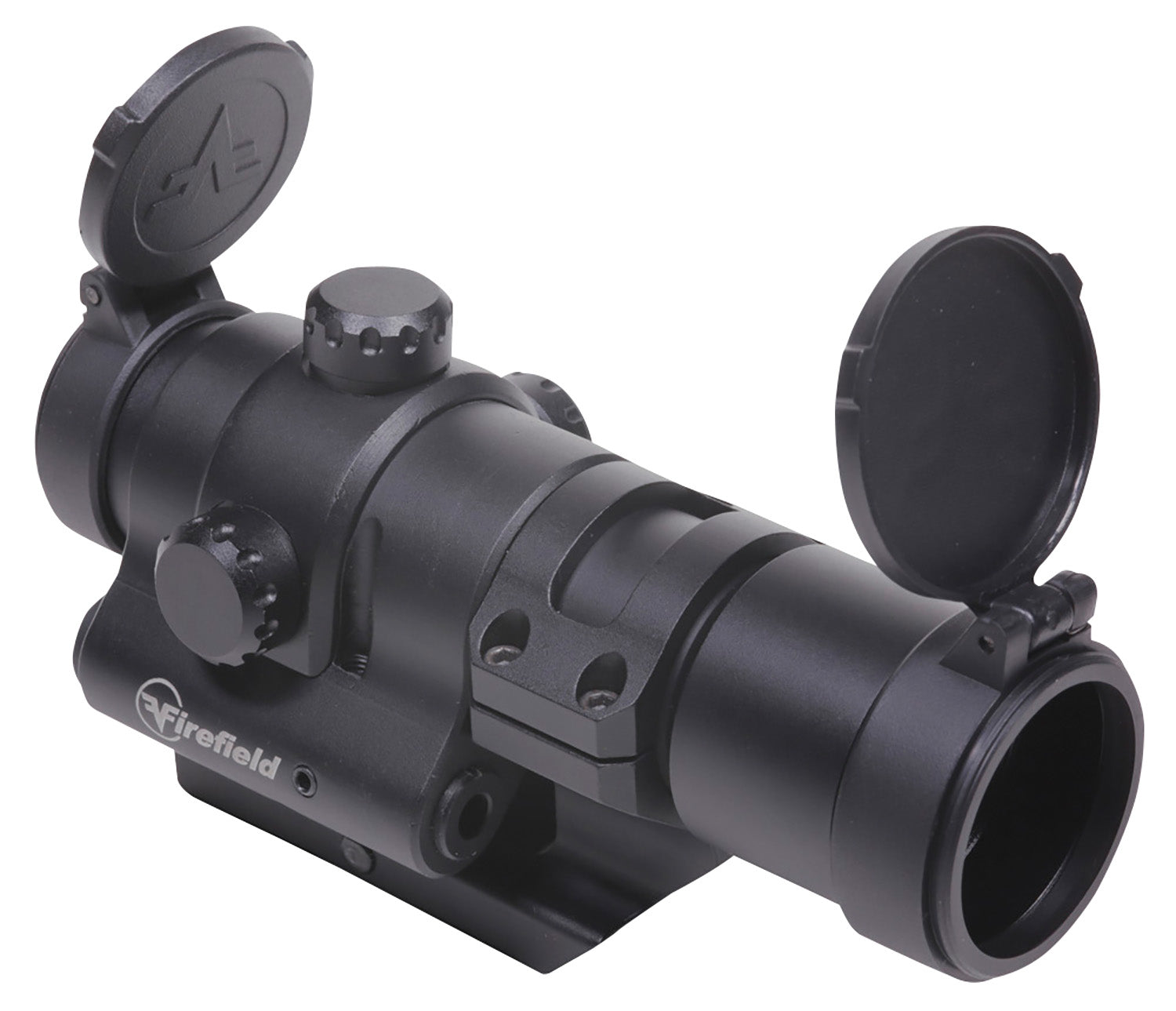 Firefield FF26027 Impulse 1x28 Red Dot Sight with Integrated Red Laser Matte Black