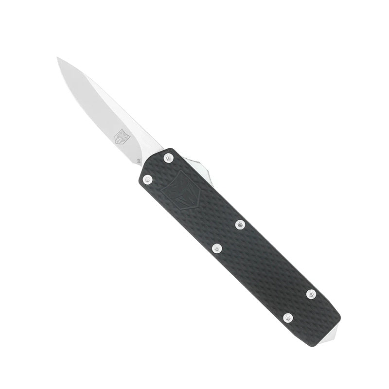 CobraTec California Mini Mamba Gen II OTF Knife 1.99" D2 Black