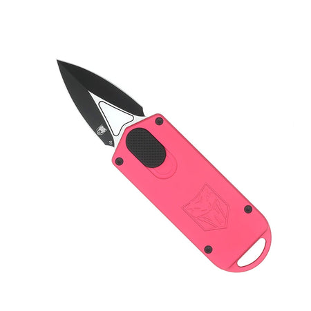 CobraTec Self Defense Dagger OTF Knife 1.94in D2 Steel Two-Tone