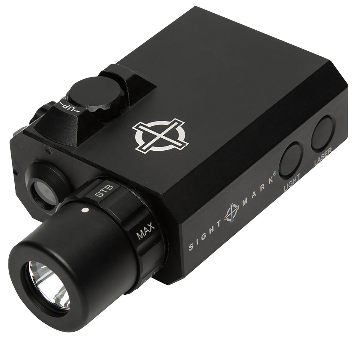 Sightmark SM25012 LoPro Mini Combo Flashlight and Green Laser Sight Matte Black 300 Lumens