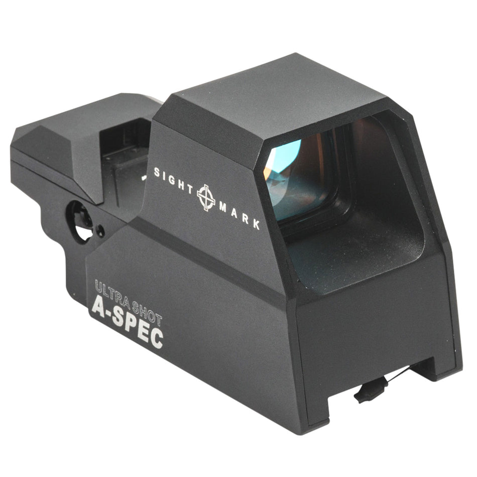 Sightmark SM26032 Ultra Shot A-Spec Open Reflex Sight Matte Black 1x Multi Reticle Red Dot