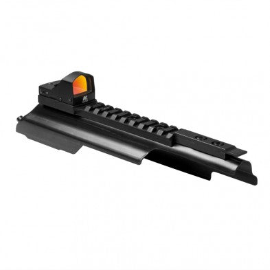 NcSTAR Micro Red Dot Sight with AK-47 Top Cover Mount and Rail Black