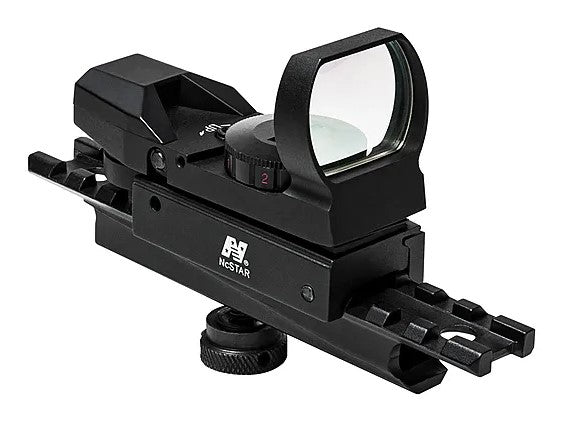 NcSTAR Red/Green 4-Reticle Reflex Sight with AR-15 Carry Handle Adapter