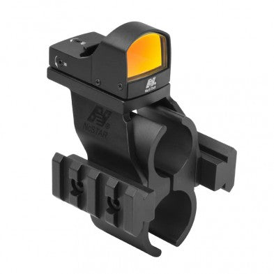 NcSTAR Remington 870 Barrel Rail Mount with DDAB Micro Red Dot Optic Combo