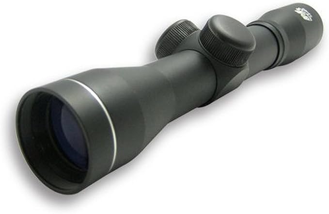 Pistolero Pistol Scope 2.5x30 with Blue Lens and Weaver Rings