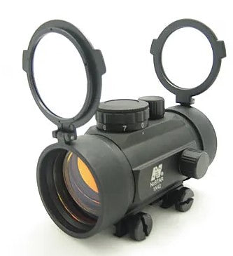 NcSTAR Red Dot Sight 1x42 B-Style with Weaver Base, Black
