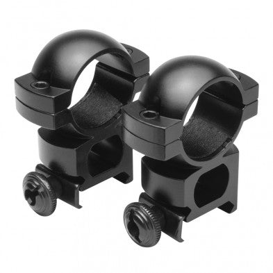NcSTAR 1-Inch Weaver Rings 1.2-Inch Height Black