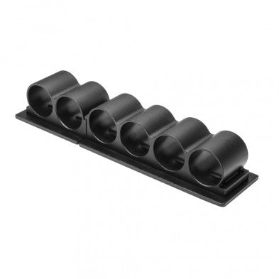 NcStar Universal 12 Gauge Shotgun Side Saddle Shell Carrier 4/6 Capacity Black