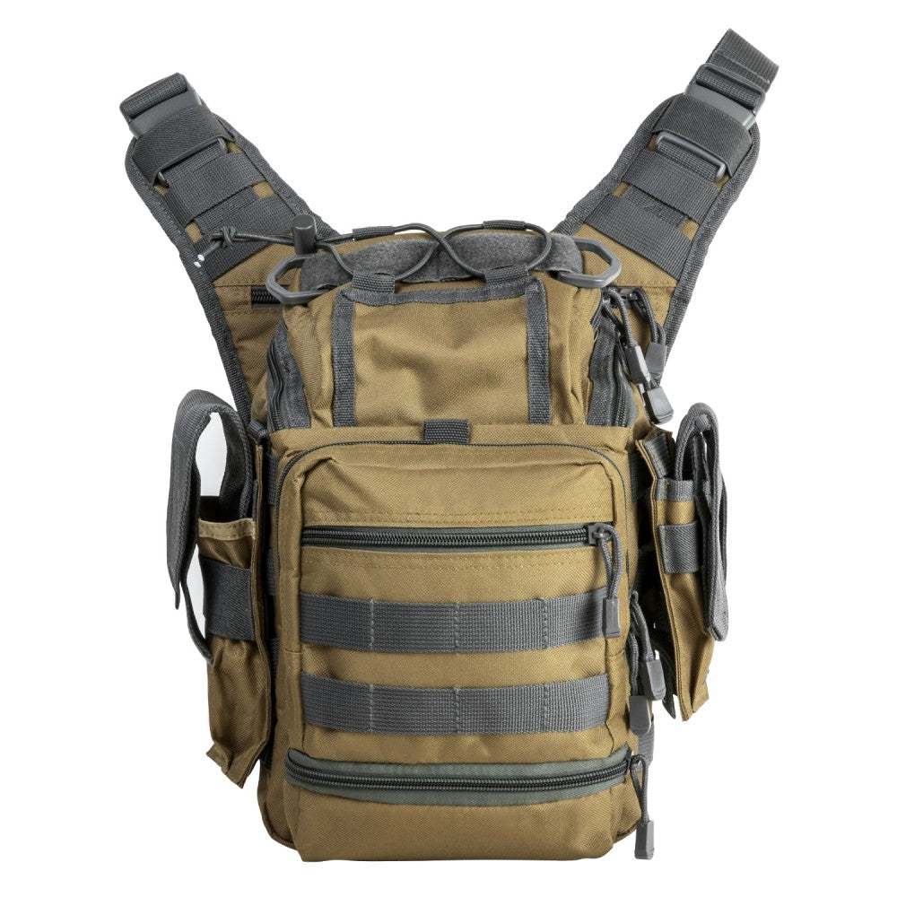 Vism PVC First Responder Shoulder Bag Tan Urban Grey