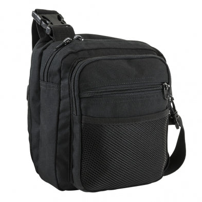 VISM CCW Concealed Carry Satchel Bag 9"x7.5"x4.75" Black