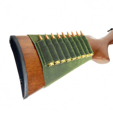 Vism ButtStock Rifle Cartridge Holder Green