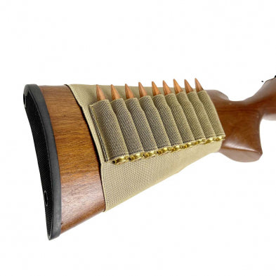 Vism ButtStock Rifle Cartridge Holder Tan