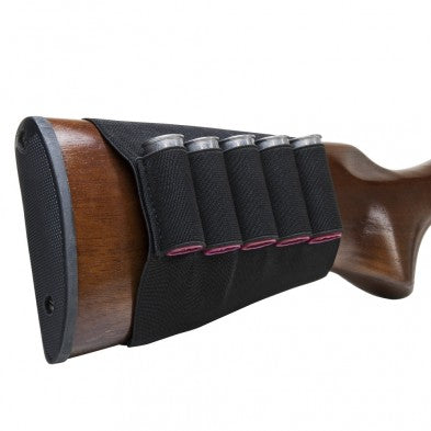 Vism ButtStock Shotshell Holder Black by NcSTAR