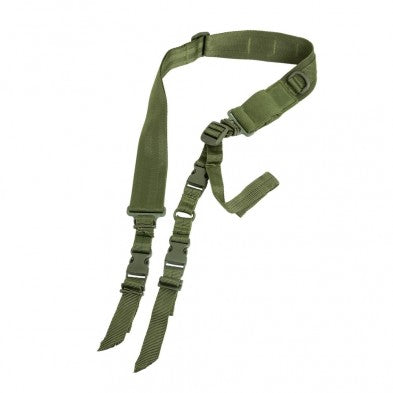 NcSTAR VISM 2 Point Tactical Rifle Sling Green