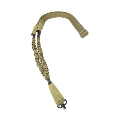 NcSTAR Single Point Bungee Sling with QD Swivel, Tan