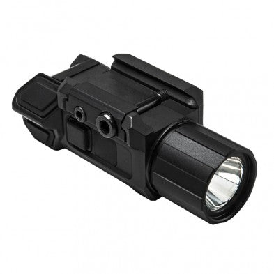VISM Pistol Flashlight with Strobe, Black