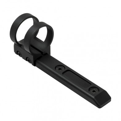 VISM M-LOK 1" Extended Flashlight Ring Mount, Black