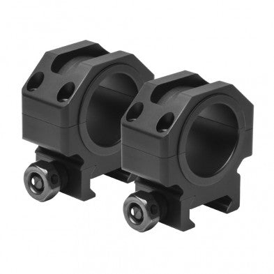 NcSTAR VISM 30mm Tactical Rings 0.9-Inch Low Height Black