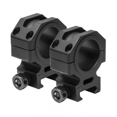 NcSTAR VISM 30mm Tactical Rings 1.1-Inch Medium Height Black
