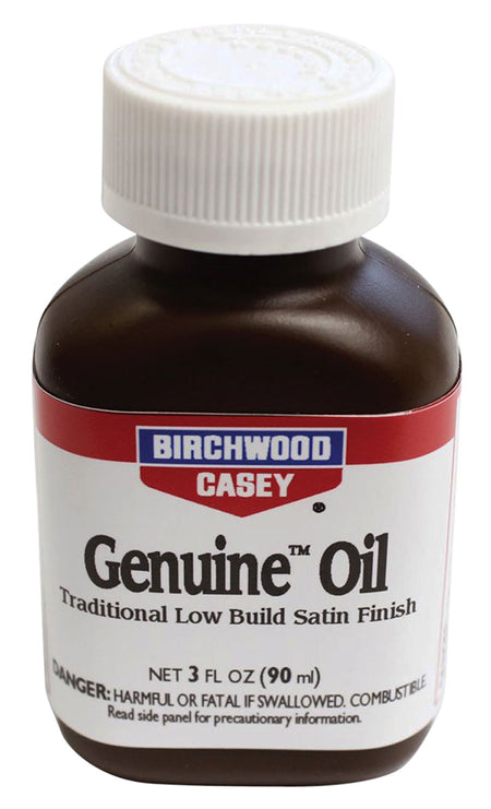 Birchwood Casey Genuine Oil Gun Stock Finish Satin 3 oz. Bottle