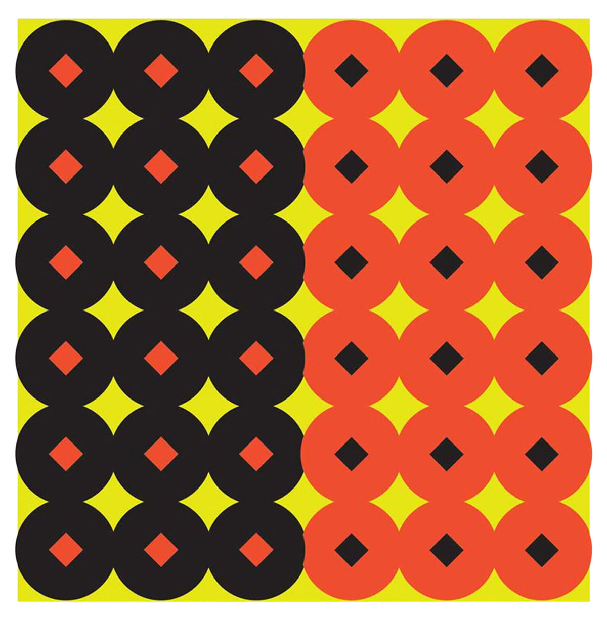 Birchwood Casey 34117 Shoot-N-C Reactive Target Self-Adhesive 1" Circle w/Diamond Center 432 Pasters