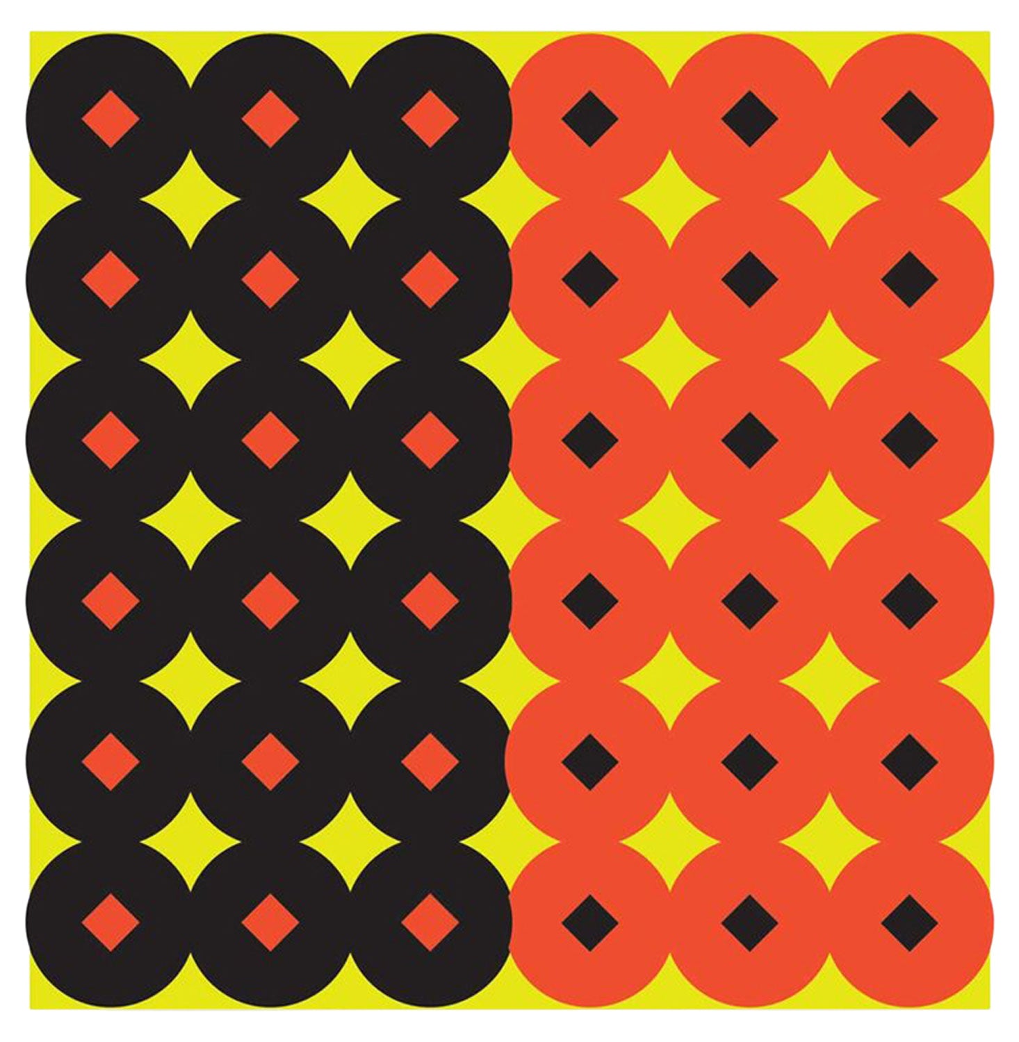 Birchwood Casey 34117 Shoot-N-C Reactive Target Self-Adhesive 1" Circle w/Diamond Center 432 Pasters