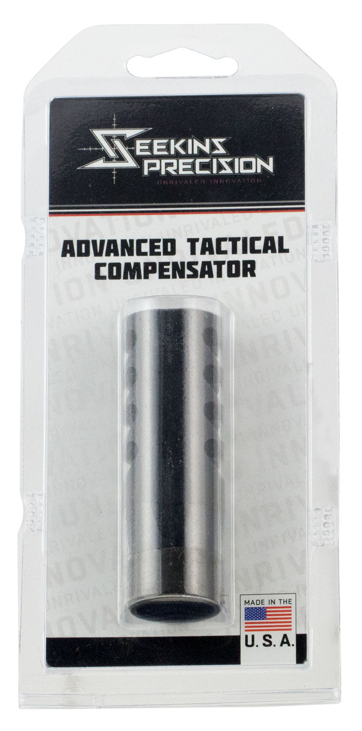 Seekins Precision ATC Muzzle Brake Black Melonite Stainless 1/2"-28 tpi for .223/5.56 AR-15
