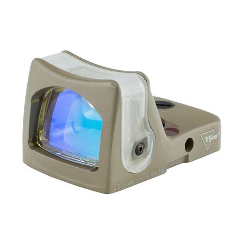 Trijicon RMR Dual Illuminated 7.0 MOA Amber Dot Sight FDE 700165