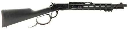 Gforce Arms GFLVR357SXB LVR 357 Mag 8+1 16.50" Black Cerakote barrel, Black Cerakote Steel Receiver w/Picatinny Rail, M-LOK Handguard, Black Fixed Synthetic Stock