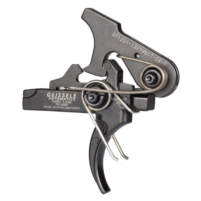 Geissele Super 3-Gun Trigger AR15/AR10 Large Pin Black