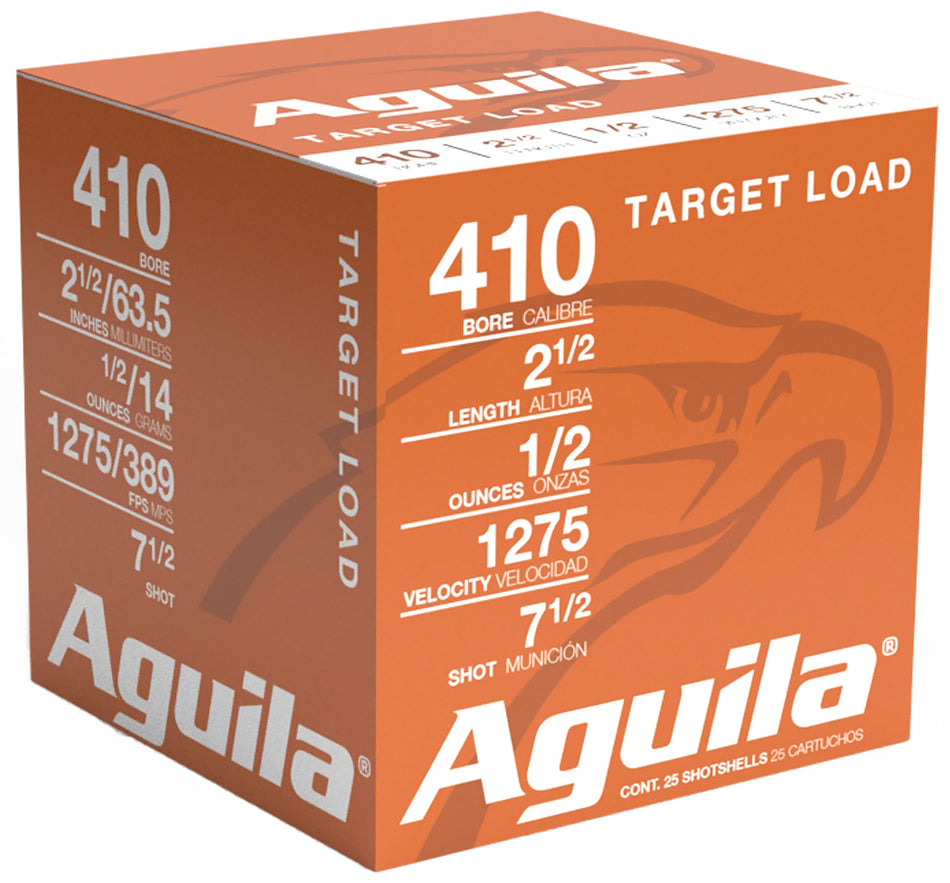 Aguila Sub-Gauge High Velocity .410 Bore 2.5 in / 2.5 in #7.5 1/2 oz