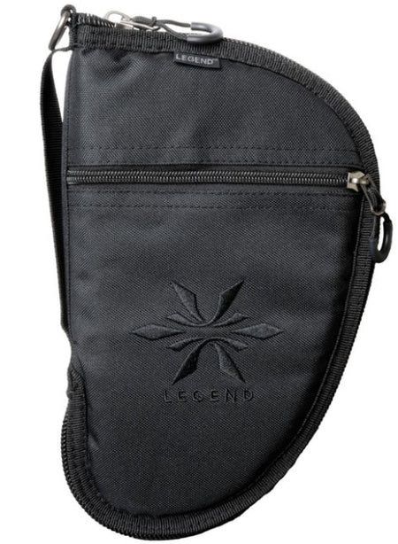 Legend Outdoor Gear Pegasus Pistol Rug 10.5x1.2x6.5 Inch Black PEG504-BK