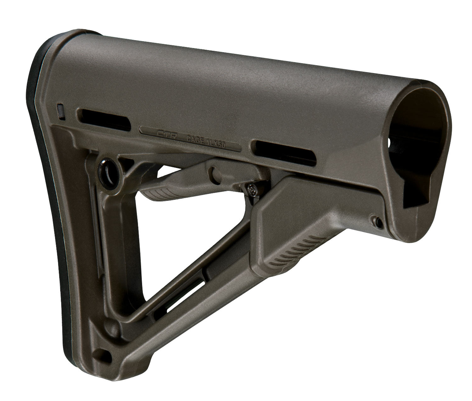 Magpul MAG310-ODG CTR Carbine Stock OD Green Synthetic for AR-15/M16 Mil-Spec Tube