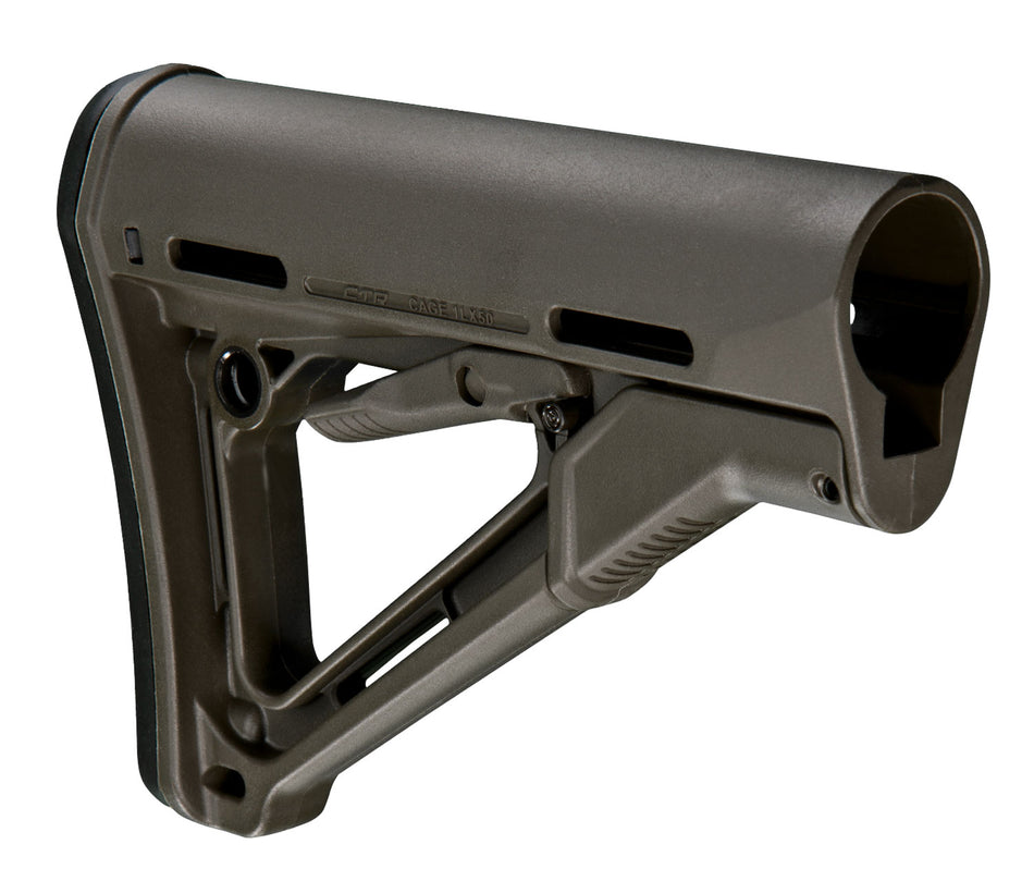 Magpul MAG310-ODG CTR Carbine Stock OD Green Synthetic for AR-15/M16 Mil-Spec Tube