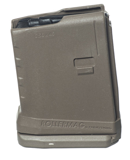 ProMag RM5FDE 5-Round Detachable AR-15 Magazine 5.56x45mm NATO, Flat Dark Earth Zytel Polymer w/Roller Follower