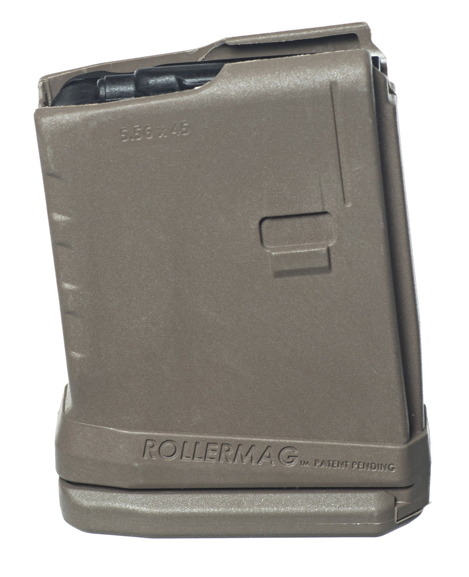 ProMag RM10FDE 10-Round Detachable AR-15 Magazine 5.56x45mm NATO, Flat Dark Earth Zytel Polymer w/Roller Follower