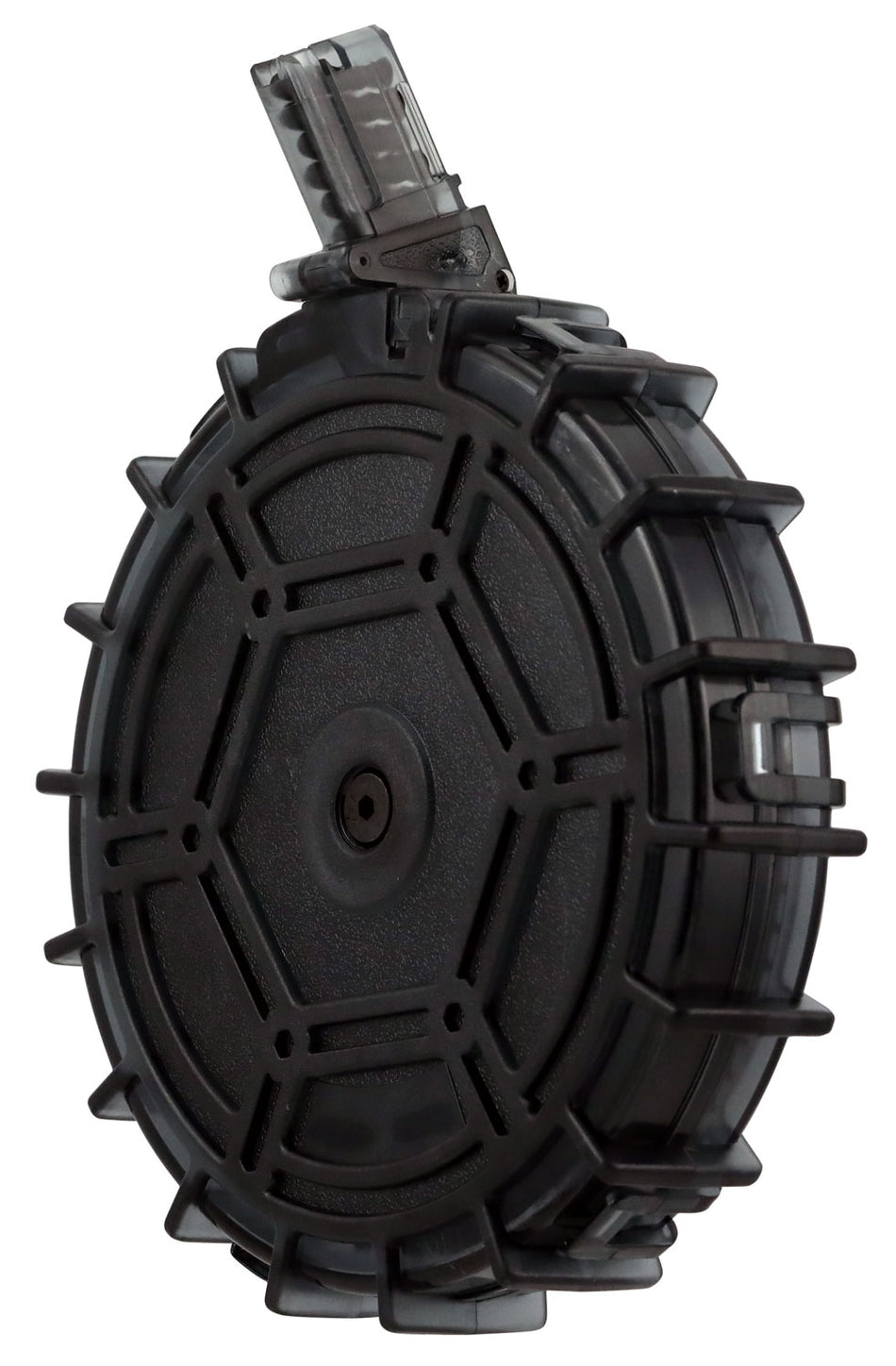 ProMag MARA4 70rd Drum Magazine 22 LR Fits Marlin 795/795SS Black Polycarbonate